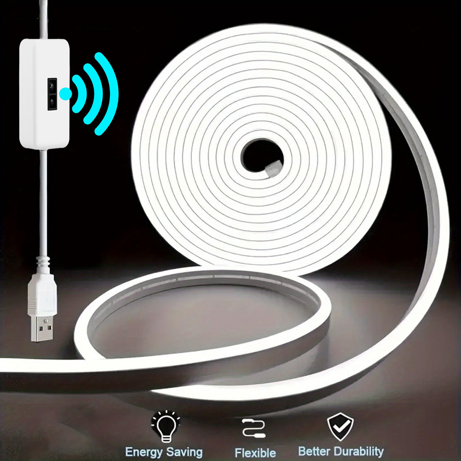 Outdoor Power Strip Weatherproof - Motion Sensor Neon LED Licht Streifen