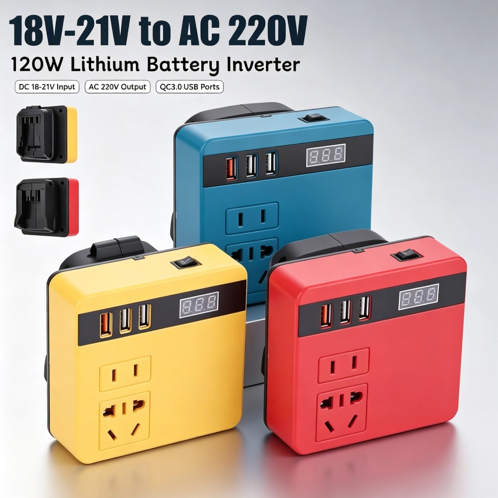 Ac Outdoor Power - 120W DC 18-21V zu AC 220V