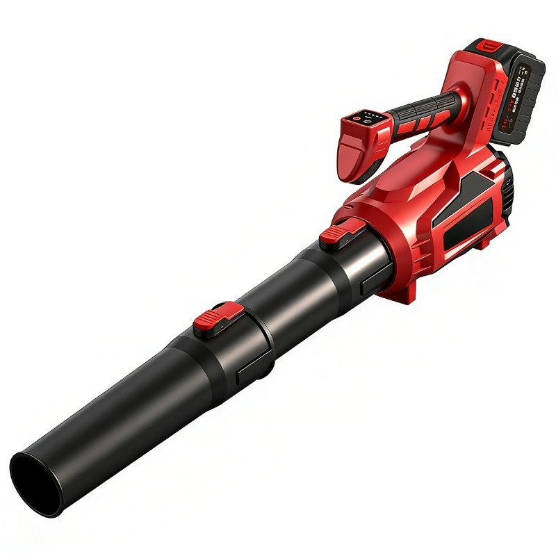 Outdoor Power Tool Kit - Original Lithium-Ionen Laubbläser Industrieller Turbolüfter Hochleistungs-Staub-Asche-Schnee-Entferner
