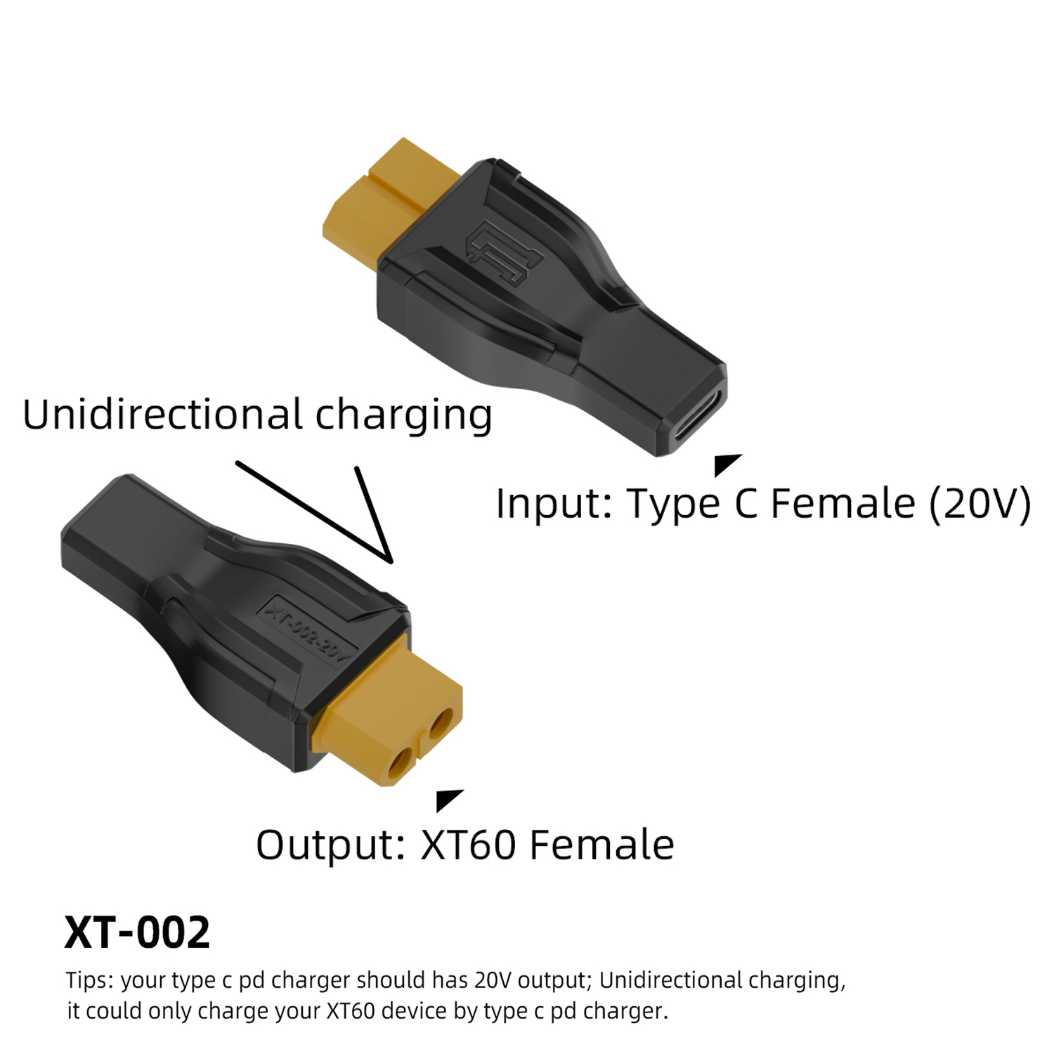 Outdoor Power Adapter Usb C - USB C auf XT60 Adapter Konverter