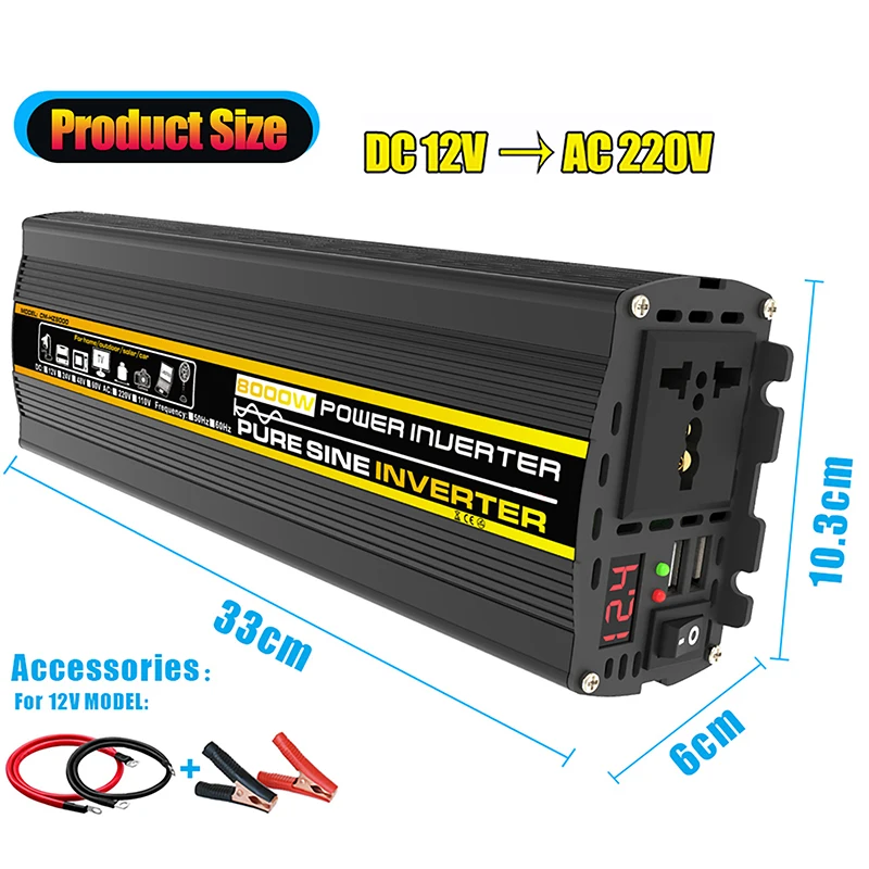 8000/6000/4000/3000W Reiner Si – Ac Outdoor Power Bewertung und Preis