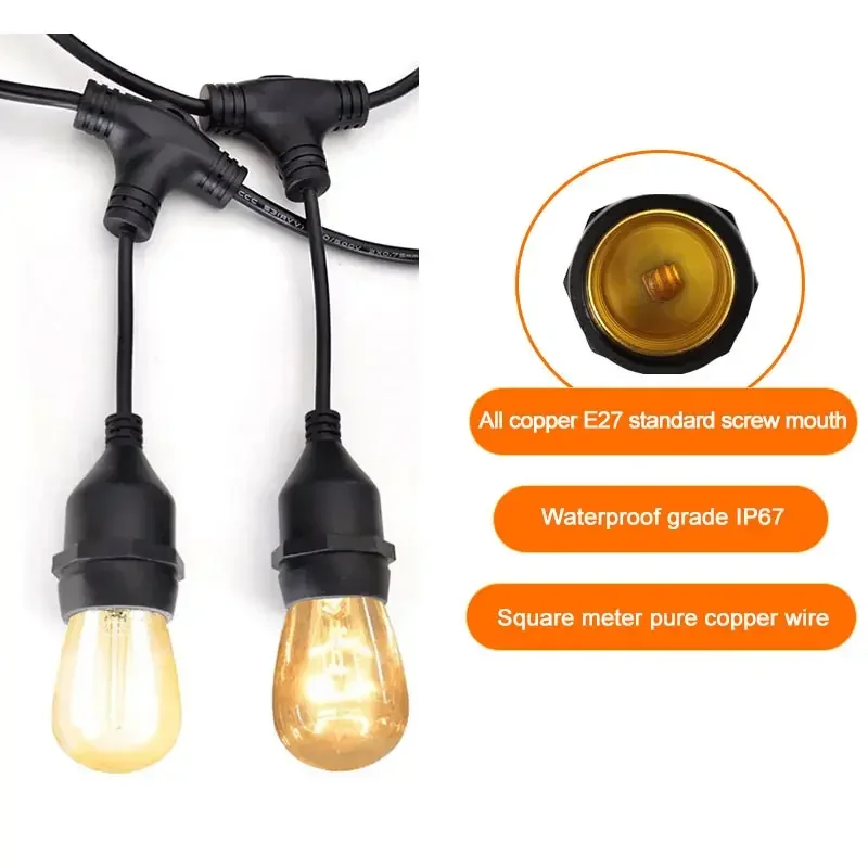 Outdoor E27 Gewinde Scheinwerf – Outdoor Power Strip Weatherproof Bewertung und Preis