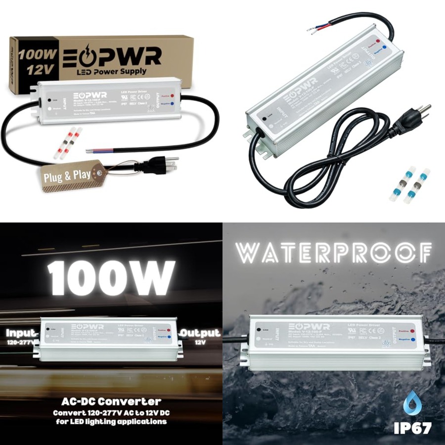 LED-Treiber, wasserdicht, IP67 – Ac Outdoor Power Bewertung und Preis